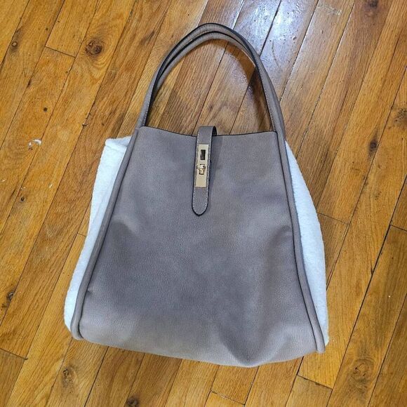 Un Billion Lacy Sheep Tote Bag Faux Suede - Picture 2 of 9